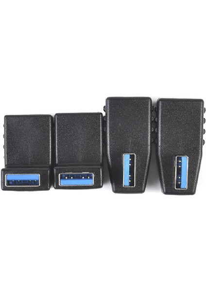4461 USB 3.0 90 Derece Çevici Dönüştürücü Adaptör Seti 4in1