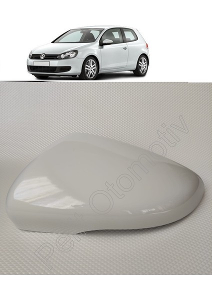 Golf 6 Touran Sol Ayna Kapağı ( 2009&GT; 2013)(BEYAZ ) 6R0857537 / 5K0857537