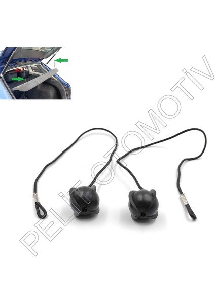 Polo 2002-2008 Bagaj Pandizot Askı Ipi 6Q0863447B Iki Adet
