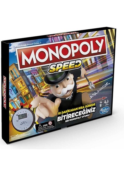 Hasbro Oyun E7033 Monopoly Speed