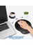 DS104 Kaydırmaz Silikon Tabanlı Fil Baskılı Bilek Destekli Mouse Pad 22X25CM - AL3825 2