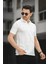 Dariel Örme Jakar Kumaş Desenli Polo Yaka Erkek Tshirt 3