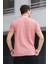 Caster Ottoman Kumaş Basic Slim Fit Likralı Erkek Tshirt 4