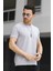 Caster Ottoman Kumaş Basic Slim Fit Likralı Erkek Tshirt 2