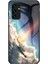 Samsung Galaxy A34 5g Yıldızlı Gökyüzü Desen Baskı Telefon Kapağı Temperli Cam+Sert Pc+Yumuşak Tpu Şok Geçirmez Kılıf (Yurt Dışından) 1