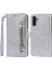Samsung Galaxy A14 5g Fermuarı Pocket Islity Sequins Telefon Kapağı Pu Deri Cüzdan Stand Anti-Cratch Akıllı Telefon Kılıfı (Yurt Dışından) 1