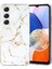Samsung Galaxy A14 5g Imd Mermer Desen Tpu Kılıf Damla Dayanıklı Arka Koruyucu Telefon Kapağı (Yurt Dışından) 1