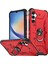 Samsung Galaxy A34 5g Şok Geçirmez Tpu+Pc Telefon Kılıf Yüzüğü Kickstand Anti-Cratch Arka Kapak (Yurt Dışından) 1