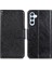 Samsung Galaxy A34 5g Nappa Dokün Için Deri Deri Deri Deri Antik Antik Telefon Kılıf Stand Standı Cüzdan Manyetik Kapanma Anti-Fall Telefon Kapağı (Yurt Dışından) 1