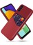 Samsung Galaxy A34 5g Bez Doku Kartı Tutucu Telefon Kılıfı Pu Deri Kaplamalı Sert Pc Telefon Kapağı (Yurt Dışından) 1