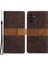 Samsung Galaxy A34 5g Manyetik Flip Telefon Kabuğu Izgara Ekleme Pu Deri Stand Cüzdan Telefon Kılıfı (Yurt Dışından) 1