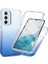 Samsung Galaxy A34 5g Pc Tpu Tpu Vaka Gradyan Pet Ekran Koruyucu ile Renk Cep Telefonu Kabuğu (Yurt Dışından) 1