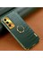 Samsung Galaxy A14 4g / 5g Kickstand Telefon Kılıfı, 6d Elektroplump Pu Deri Kaplamalı Tpu Timsah Doku Arka Kapak (Yurt Dışından) 5