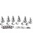 6x Gitar String Tuning Pegs Halk Gitarları Için Kilitleme Gitar Yerine Doğru (Yurt Dışından) 5