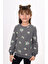 Toontoy Kids Toontoy Kız Çocuk Papatya Baskılı Sweatshirt 1