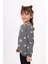 Toontoy Kids Toontoy Kız Çocuk Papatya Baskılı Sweatshirt 2