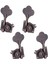 4x Bas Tuner Tuning Pegs Elektro Gitar Bas Gitar Halk Guitars 2L2R Kırmızı Bronz (Yurt Dışından) 4