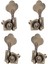 4x Bas Tuner Tuning Pegs Elektro Gitar Bas Gitar Halk Gitarları 2L2R Bronz (Yurt Dışından) 1