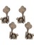 4x Bas Tuner Tuning Pegs Elektro Gitar Bas Gitar Halk Gitarları 2L2R Bronz (Yurt Dışından) 2