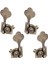 4x Bas Tuner Tuning Pegs Elektro Gitar Bas Gitar Halk Gitarları 2L2R Bronz (Yurt Dışından) 3