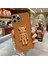 Apple iPhone 13 Pro Kılıf Standlı Robotix Silikon Kılıf Kahverengi 1