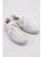 2256 Kadın Lazerli Bağcikli Sneakers Ayakkabı 2