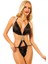 Siyah Dantelli Bodysuit 1