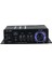 AK-280 Ev Audio Amplifikatörü 2 Kanal 12V Mavi LED Işıklarla (Yurt Dışından) 4