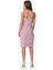 Çiçek Desenli Midi Elbise Pembe Y1611093_038 5