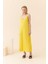 Askılı Uzun Elbise Sarı Y2271025_009 1