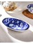 Rêve Bleu Rennes New Bone China Oval Kulplu Tabak 1