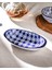 Rêve Bleu Brest New Bone China Oval Kulplu Tabak 1