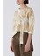 Truvakar Kol Ön Detaylı Batik Desen Kadın Sweatshirt Ekru Y2154915_049 2