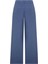 Geniş Paça Pantolon İndigo Y2312045_043 4
