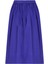 Drapeli Tafta Midi Etek Saks Y2315062_021 5