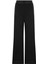Pileli Geniş Paça Pantolon Siyah K2312074_001 4