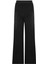 Pileli Geniş Paça Pantolon Siyah K2312074_001 5