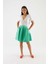 Pileli Mini Etek Yeşil Y2215051_012 1