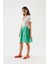Pileli Mini Etek Yeşil Y2215051_012 3