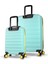 Colors Abs 2'li Valiz Seti (Kabin ve Büyük) Mint Yeşili 2