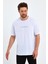 Erkek Baskılı Basic Oversize Bisiklet Yaka 2'li Pamuklu T-Shirt 3