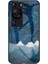 Huawei P60 / P60 Pro 5g Pc+Tpu+Temperli Cam Yıldızlı Gökyüzü Desen Desen Kılıf Damalı Kapak (Yurt Dışından) 1