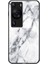 Huawei P60 / P60 Pro Marble Desen Telefon Kapağı Temperli Cam+Pc+Tpu Anti-Drop Anti Kılıf (Yurt Dışından) 1