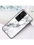 Huawei P60 / P60 Pro Marble Desen Telefon Kapağı Temperli Cam+Pc+Tpu Anti-Drop Anti Kılıf (Yurt Dışından) 5