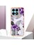 Honor X8A 4g Mermer Çiçek Deseni Imd Telefon Kılıfı Elektraplatma Tpu Bırak-Kötü Kapak (Yurt Dışından) 5