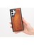 Samsung Galaxy S23 Ultra Lucca Deri Arka Telefon Kılıfı 2