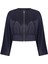Beli Lastikli Bomber Kadın Ceket Siyah K2216504_001 4