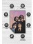 The Beatles Stones Çok Renkli Müzisyen Halısı Dokuma Tabanlı Müzisyene Hediye Halı 4