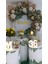60 Adet Küf Yeşili Bej Gold Krom Balon Konsept Zincir Set 1