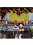 Mickey Mouse Konsept Balon ve Zinciri Parti Kırmızı Sarı Siyah 100 Adet Balon ve Zincir 1